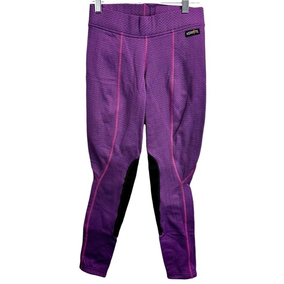 Kerrits Flow Rise Performance Fleece Tight Horse Riding Britches - Picture 1 of 4